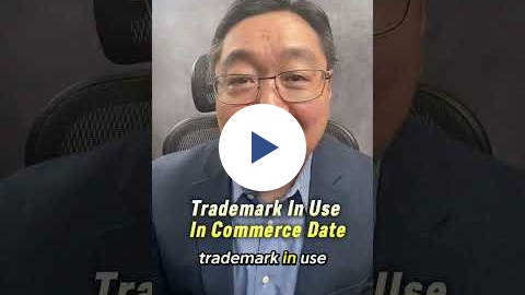 Trademark Use In Commerce Date?